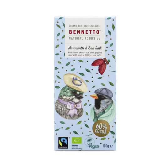 Amaranth and Sea Salt 100g - confectionery from Bennetto - Gets yours for $6.99! Shop now at The Riverside Pantry