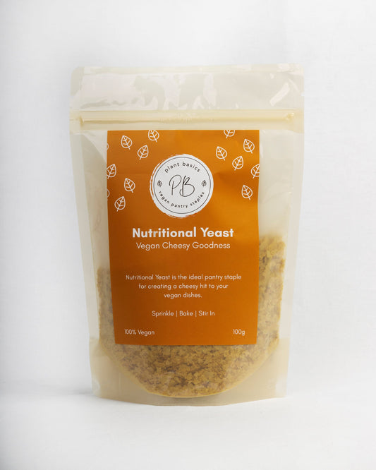 Nutritional Yeast (B12) - condiment from Plant Basics - Gets yours for $12.90! Shop now at The Riverside Pantry